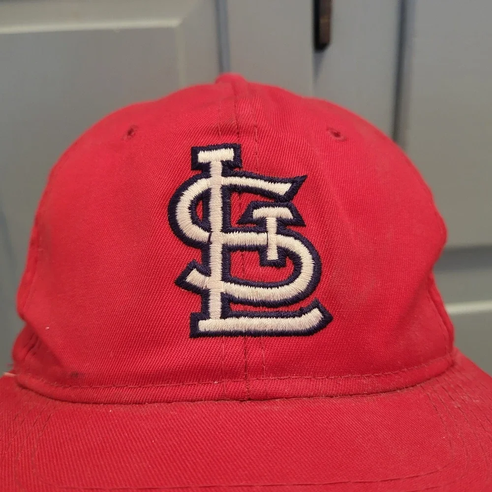 VTG 90s St Louis Cardinals YoungAn OSFM MLB Baseball Snapback Hat‎ Cap